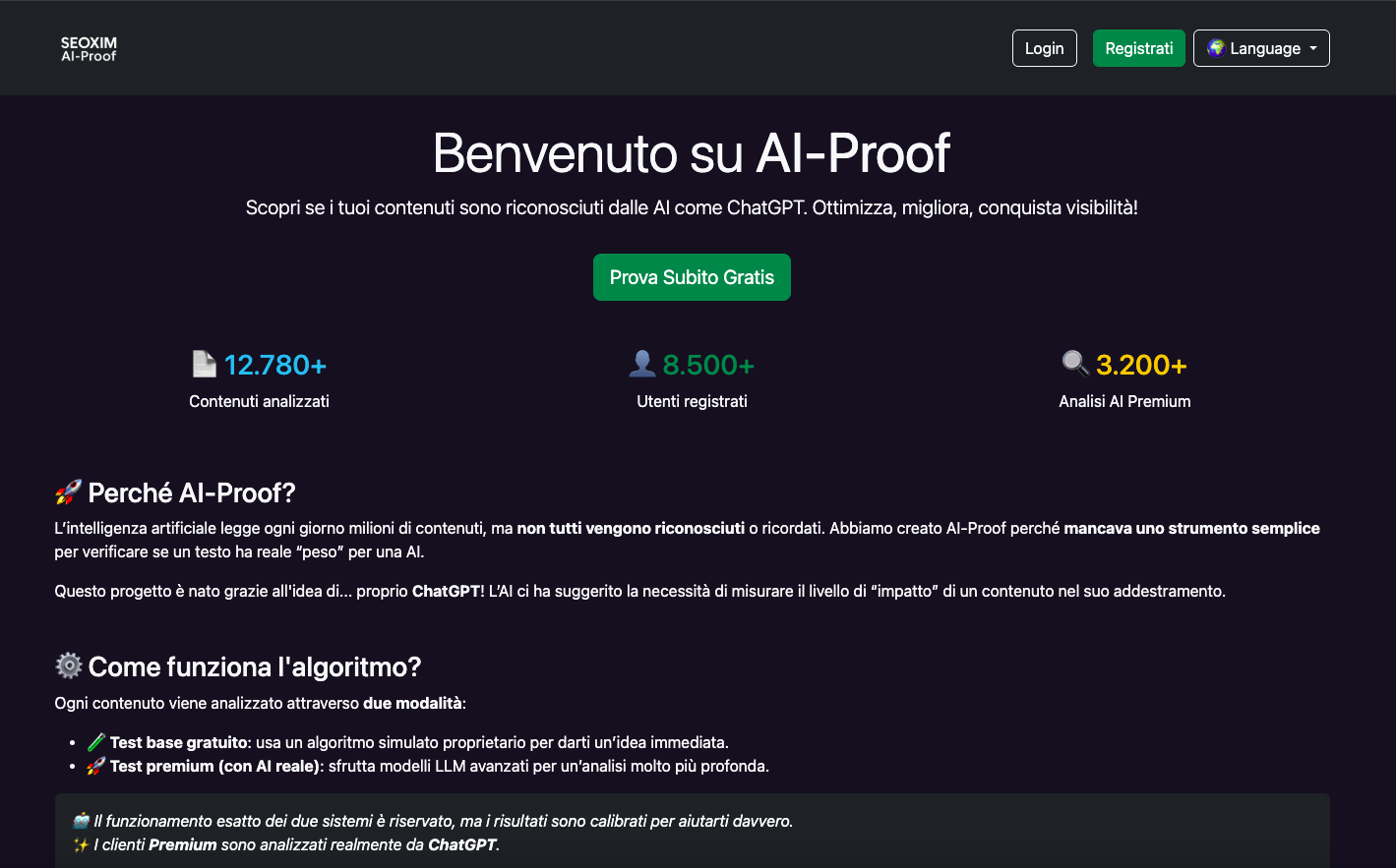 How to Use AI-Proof to Test Your Content Against AI Models Like ChatGPT